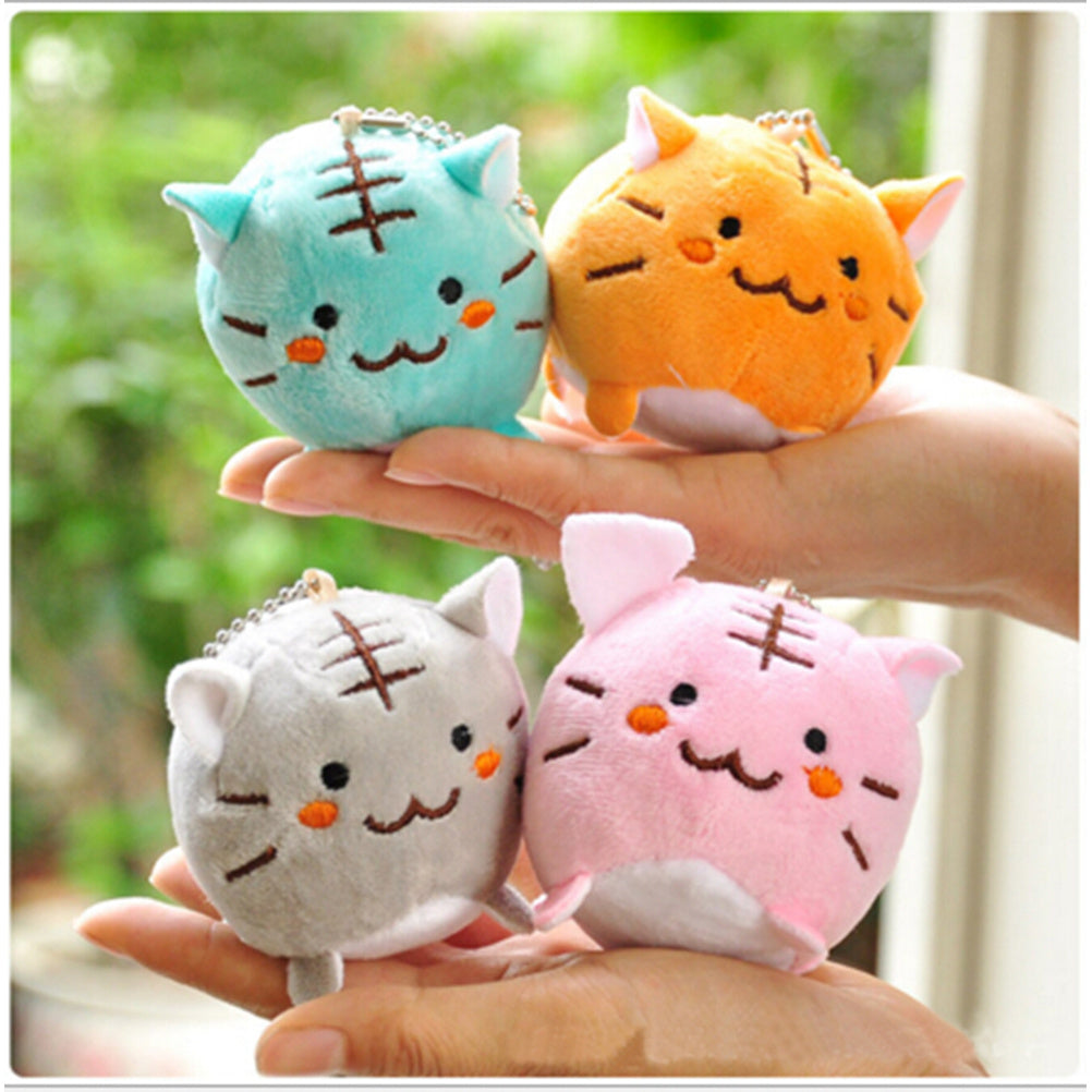 Mini Tiger Plush Pendant And Keychain