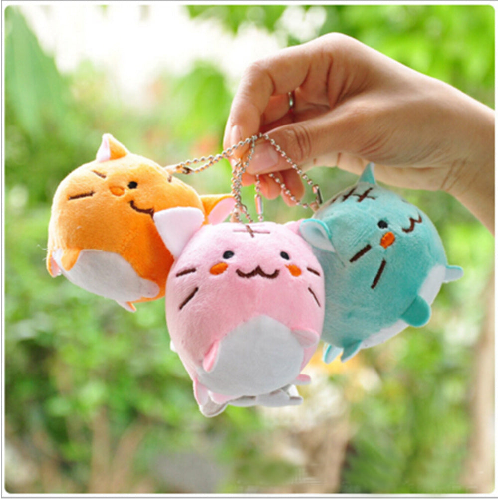 Mini Tiger Plush Pendant And Keychain