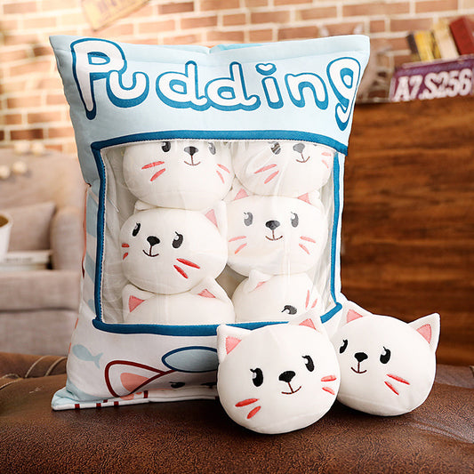 Kawaii Plush Snack Pillow